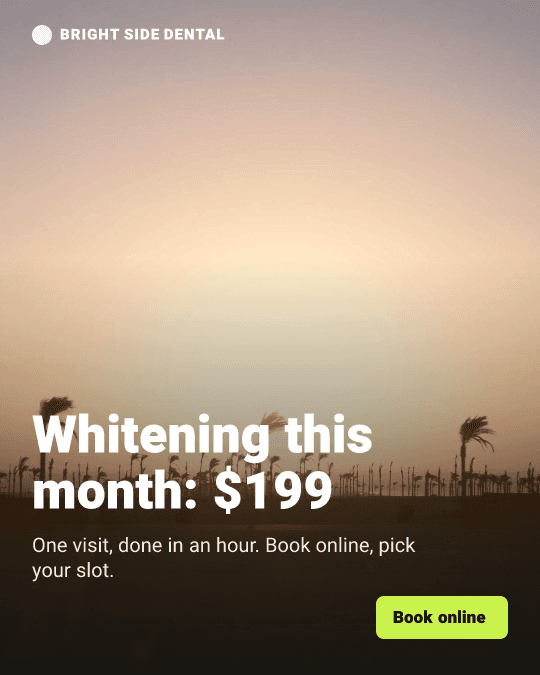 Whitening this month: $199
